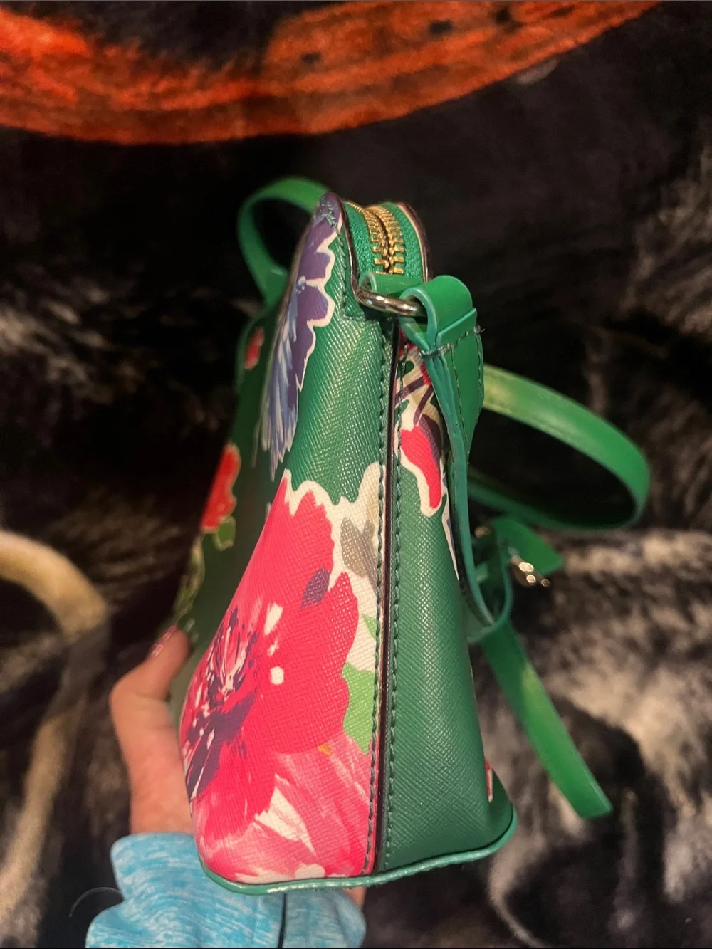 kate spade Bridgewater Drive Hanna Floral Leather Crossbody